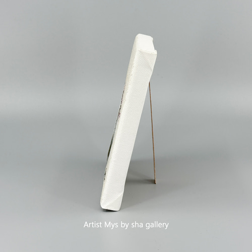 原画 アクリル画 キャンバスアート｜梅の絵｜15cm×15cm インテリア絵画