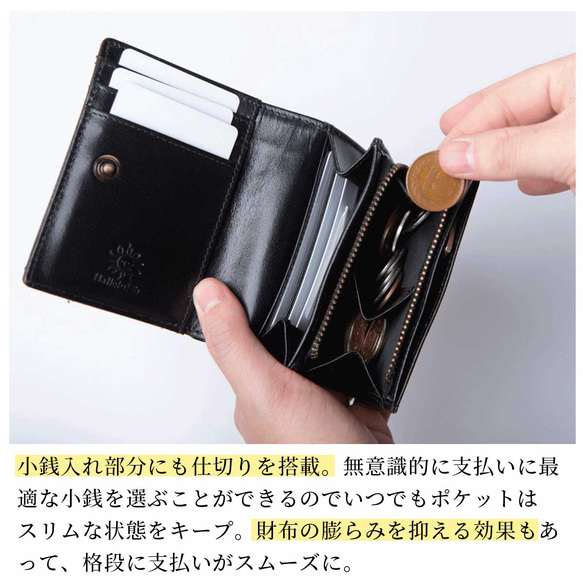 雙折錢包，迷你錢包，皮革，成人，商務，小錢包，HAW006-NO 第12張的照片