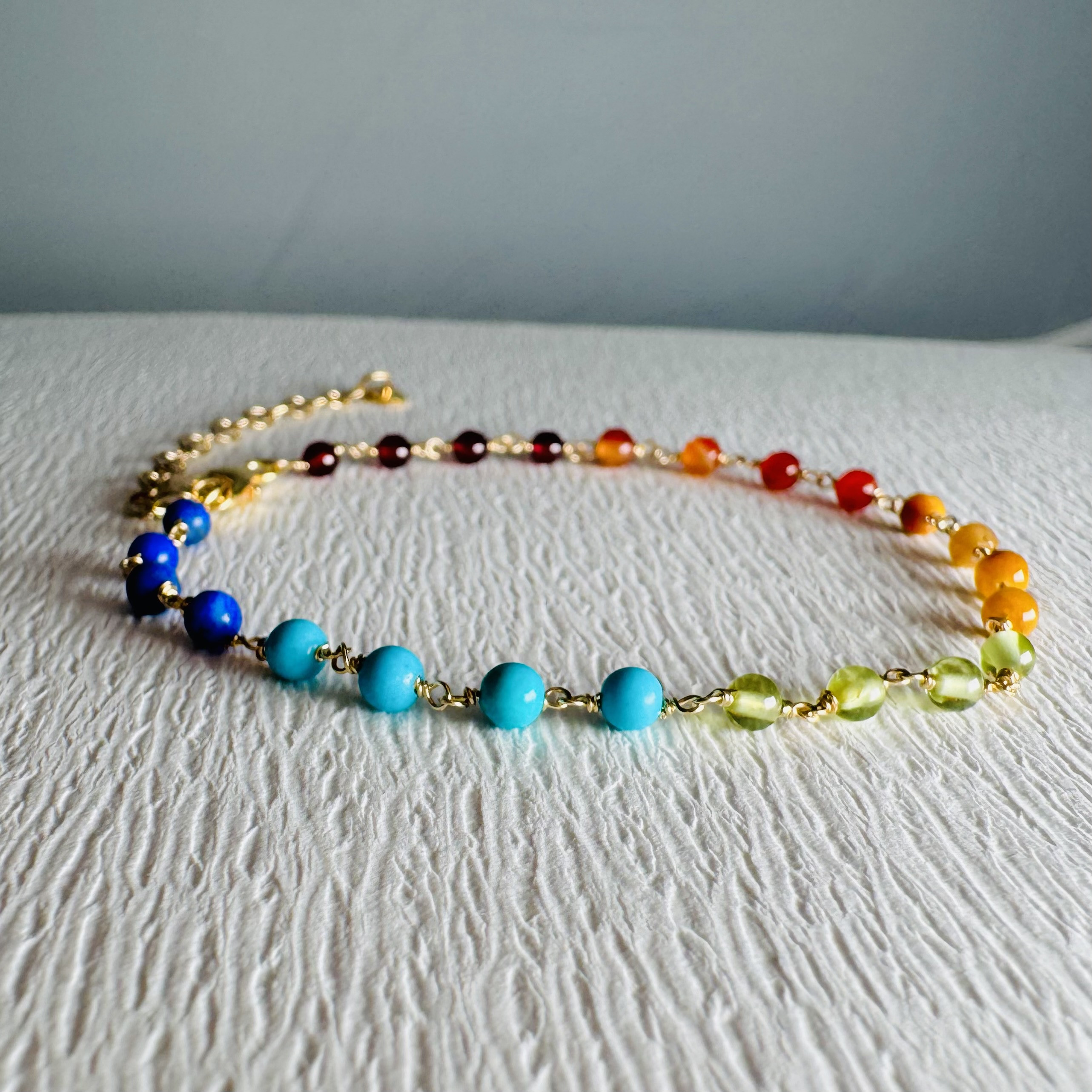 ハワイアンレインボーのブレスレット