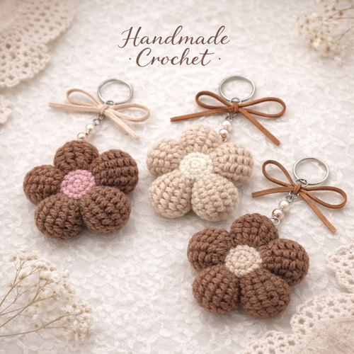 つよがりブラック】黒 グレー 紺 花束 かぎ針編み 枯れない花 毛糸