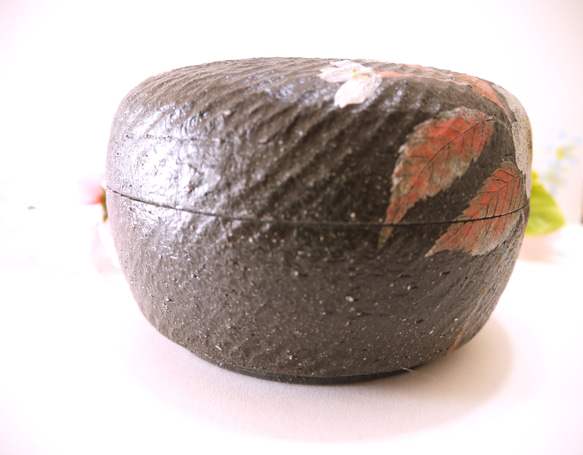 〈一点もの〉菓子器（蓋物）・花の景色 7枚目の画像