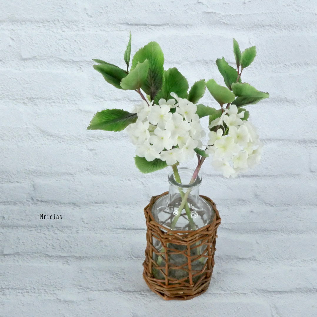 オオデマリ クレイフラワー　切花 NO.A8-3