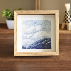 「ホオズキ」原画　絵画　木製パネル ホオズキ」原画 絵画 木製パネル