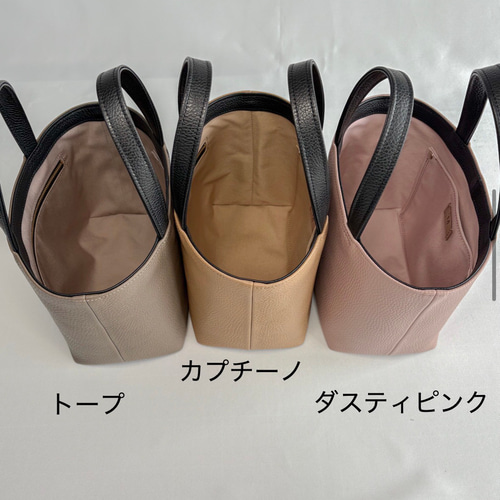 本革 ミニトートバッグ 裏地付き 全7色 レディース メンズ トート