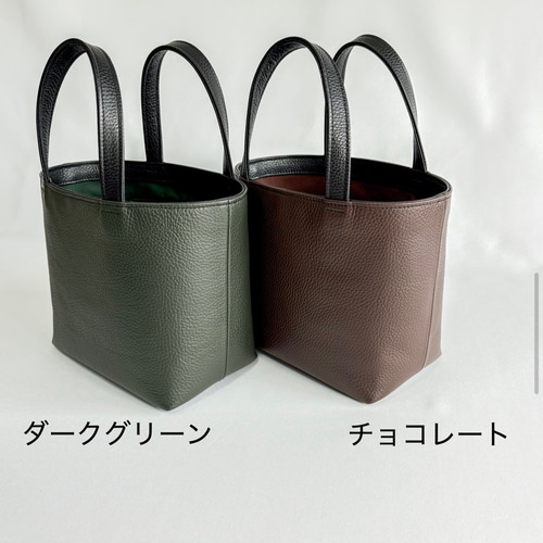 本革 ミニトートバッグ 裏地付き 全7色 レディース メンズ トート