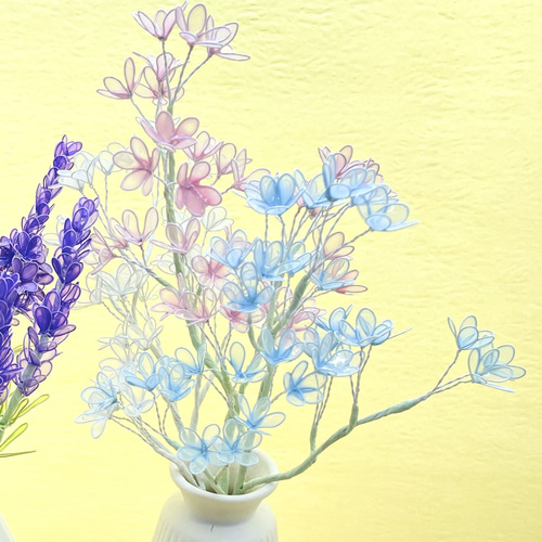 フィラーフラワー 小花 かすみ草 アメリカンフラワー／ディップ