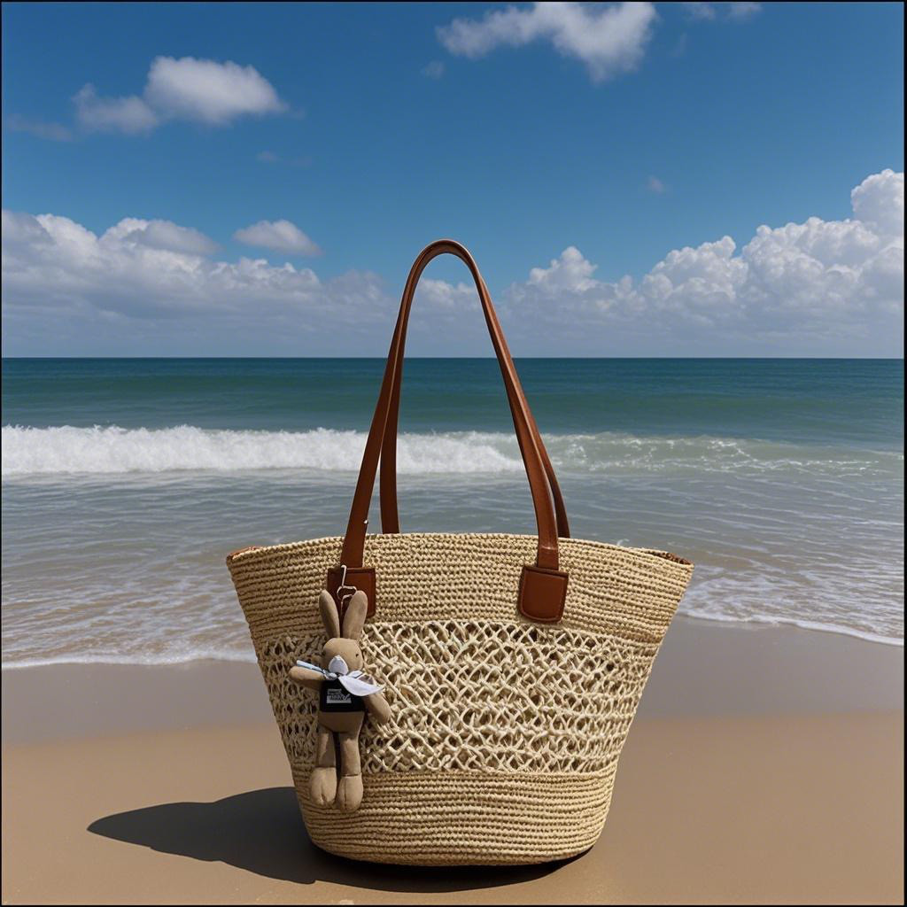 春夏新作！大容量手作り編みバッグ 海辺・ビーチ・旅行に最適！環境に優しい＆カジュアル