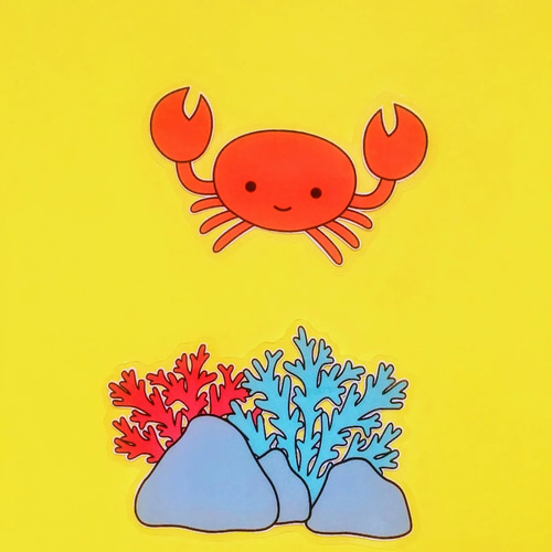 海の生き物 サイズ変更可 ラミネートシアター マグネットシアター 海