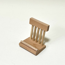 3302)楢材を使った過去帳台☆スマホ台にも その他インテリア雑貨 無垢