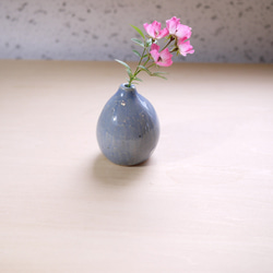 森の一輪挿し（空色・まる） 一輪挿し・花瓶・花器 浦川友紀 通販