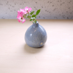 森の一輪挿し（空色・まる） 一輪挿し・花瓶・花器 浦川友紀 通販