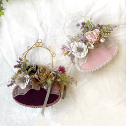 和装にもドレスにも合う✿クラッチブーケ&ブートニアのset