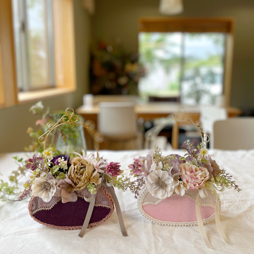 アンティークでロマンチックな花飾り アートフラワー bloom-wish 通販