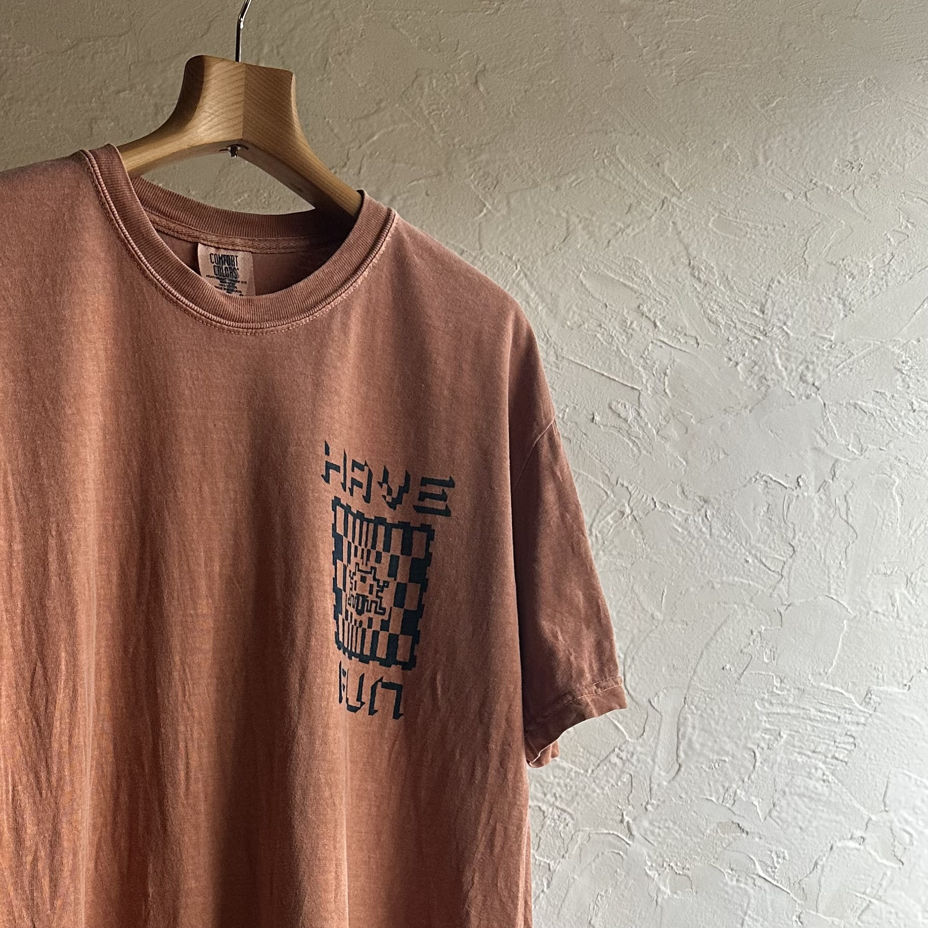 「Love the Space Discovery 」　藍染め　Tシャツ