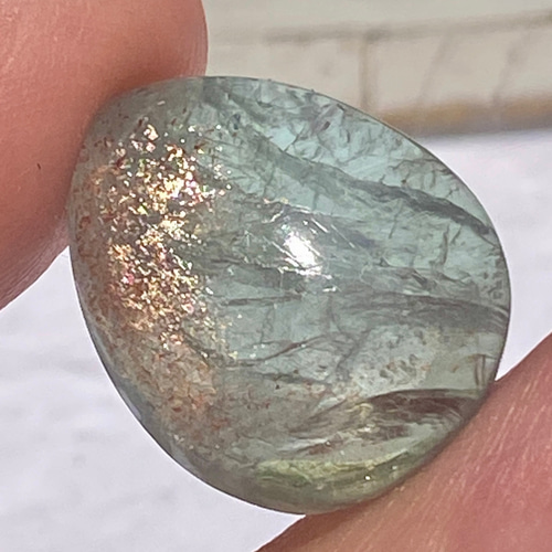 レア♢✨アルーシャサンストーン 06 グリーンフェルドスパー