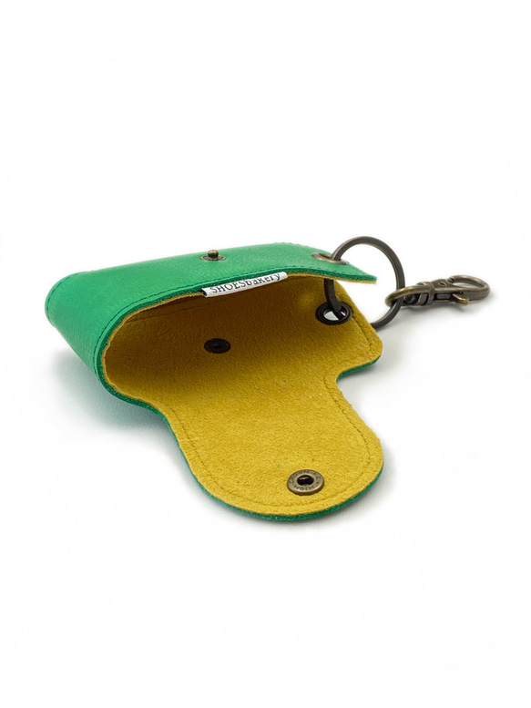 スマートキーケース　グリーン、レッド、ブルー、イエロー　ストラップ付き（送料込み） 11枚目の画像