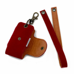 スマートキーケース　グリーン、レッド、ブルー、イエロー　ストラップ付き（送料込み） 8枚目の画像