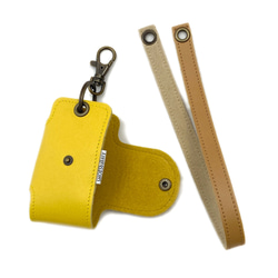 スマートキーケース　グリーン、レッド、ブルー、イエロー　ストラップ付き（送料込み） 10枚目の画像