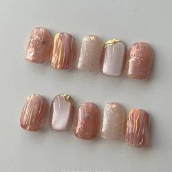 りページ ネイルチップ no.97 ネイルチップ RAW STROKE ネイルチップ（つけ爪） luire_nail