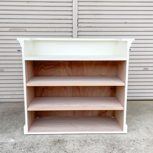 美容室ミニカウンター（W1100クリーム） ネイルサロンレジカウンター