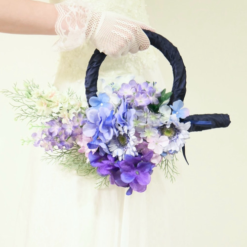 ウェディングブーケ ブートニア ヘッドドレス リングピロー 花束