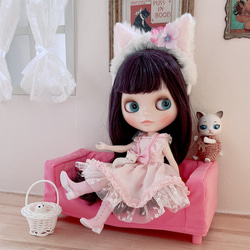 ハーフドールのピンクッション・レディ・サーモンピンク その他人形