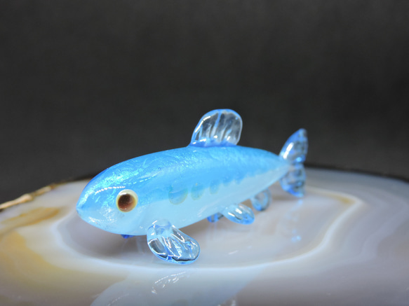 ガラスの造形・ちっこい魚 4匹目 その他置物 硝子細工屋 通販