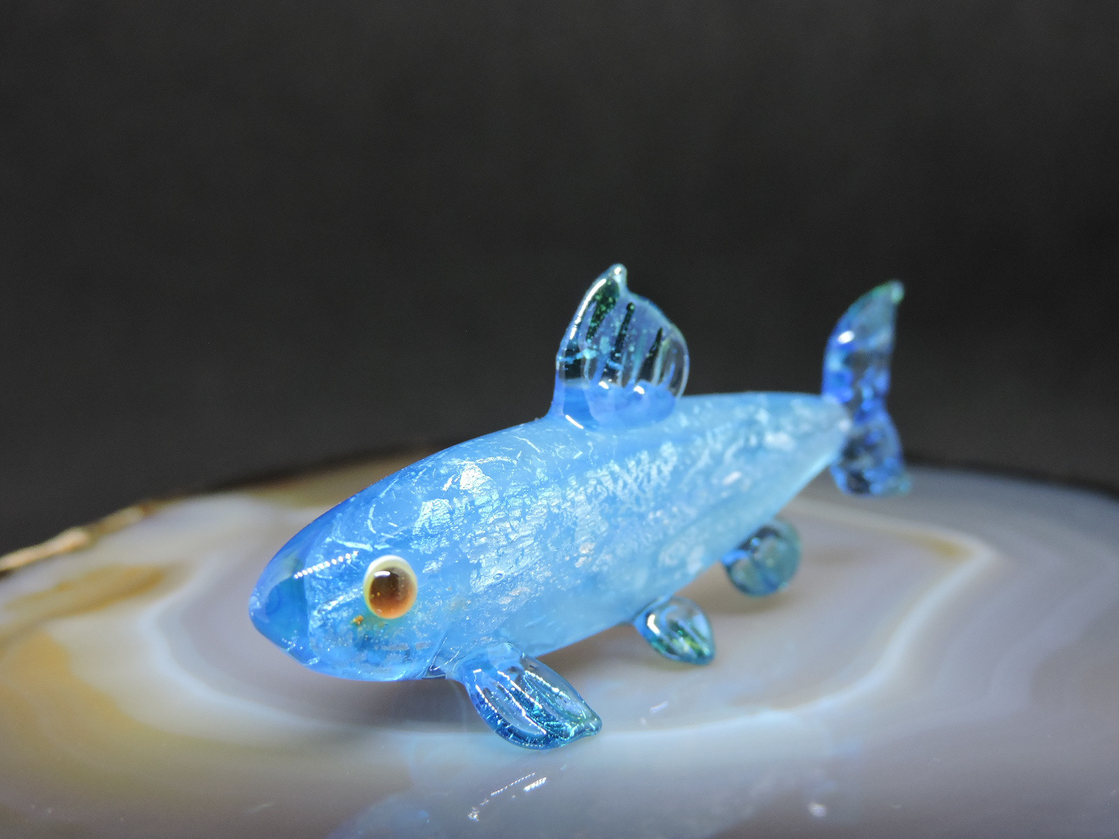 ガラスの造形・ちっこい魚 5匹目 その他置物 硝子細工屋 通販