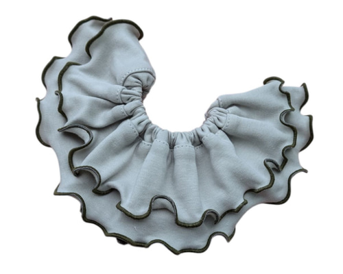 360° フリルスタイ グリーン✕メロウ スタイ・よだれかけ yu_yu 通販