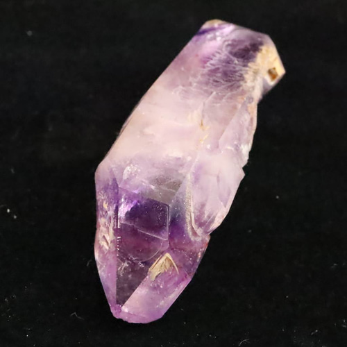 ブランドバーグ産 アメジスト エレスチャル原石 曲がり水晶 D.T. 41.9g