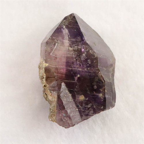 ブランドバーグ産 アメジスト エレスチャル原石 水入り 37.3g #71345