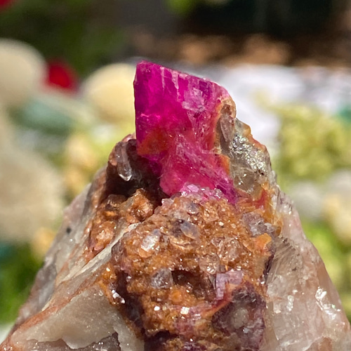 レア品質×レア鉱物コバルトカルサイト 鉱物標本 原石 10 天然石