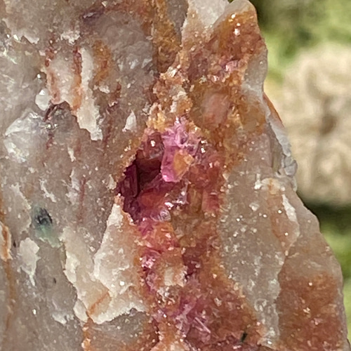 レア品質×レア鉱物コバルトカルサイト 鉱物標本 原石 10 天然石 天然色