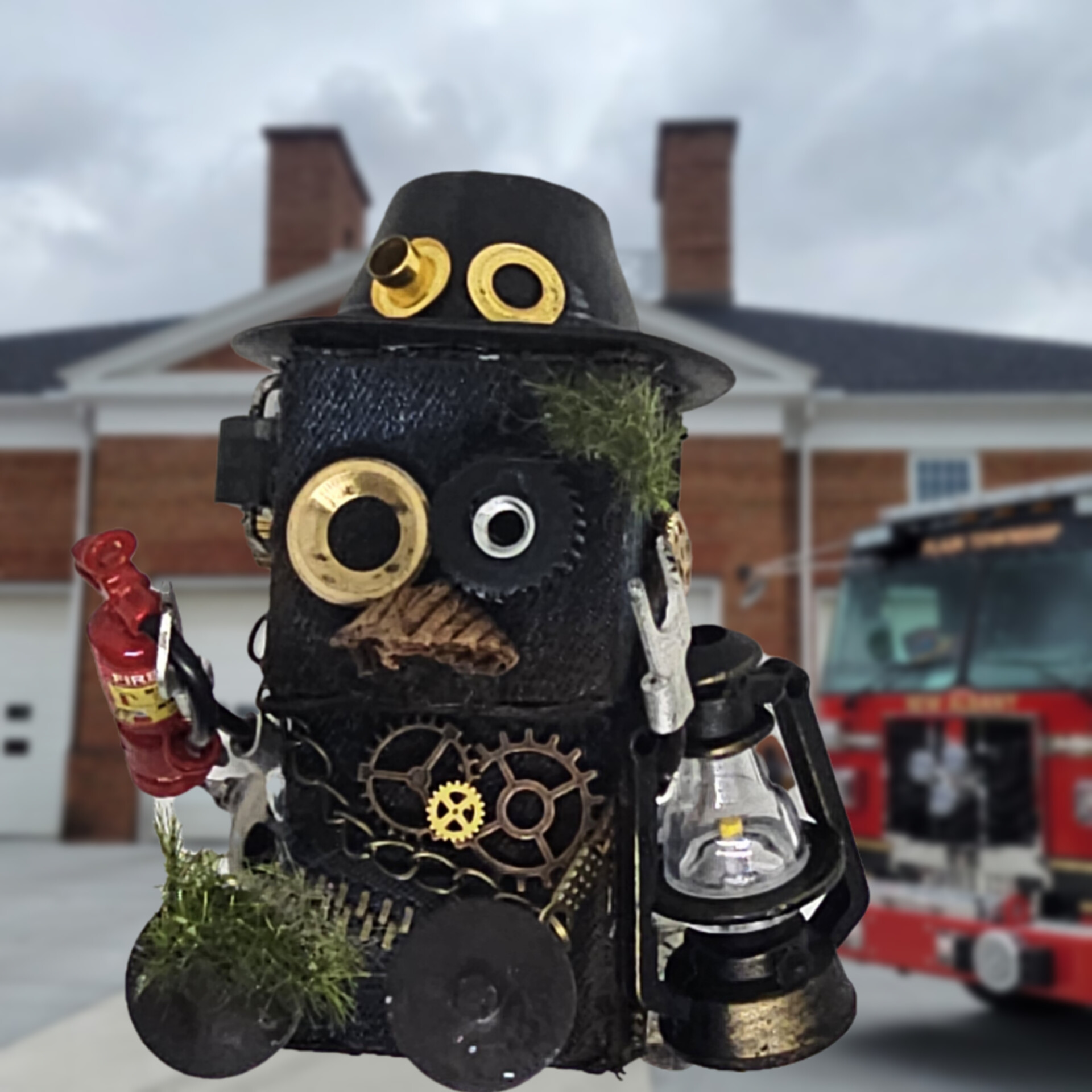 は） ファイアーマン デニムロボット スチームパンク