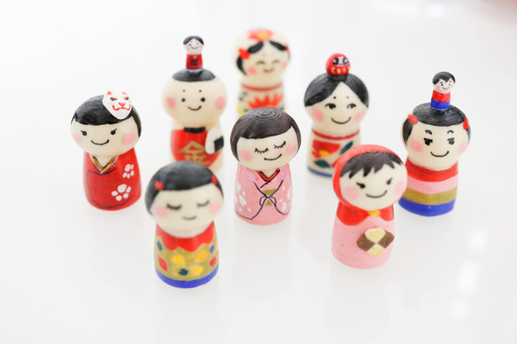 こけしっこ【デザインオーダー可】¥600〜 2枚目の画像