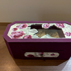 インテリアボックス カルトナージュ ♥️ ジュエリーボックス * ローラ