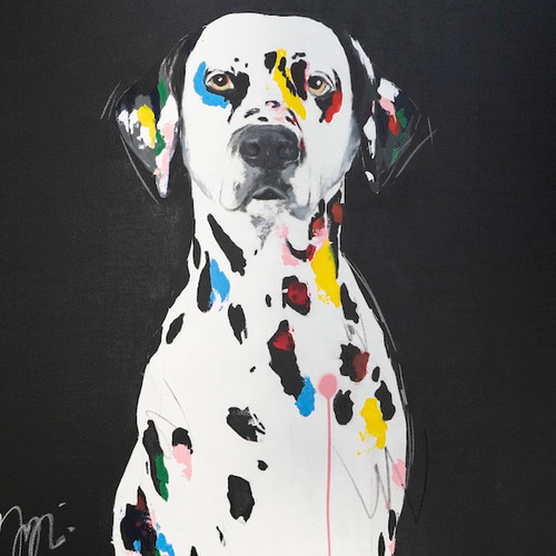 犬　アート　ダルメシアン Dalmatian / ダルメシアン | TOMOYA OFFICIAL GALLERY STORE