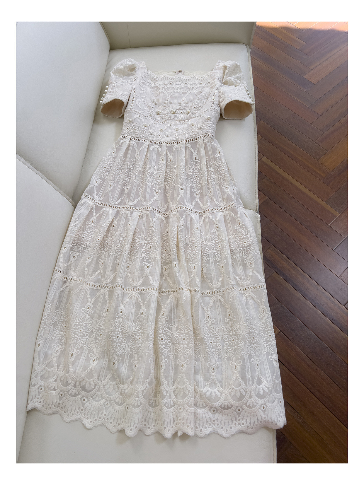 ドレス パーティー ウェディング ワンピース ロング プリンセス 刺繡 上品 高級感 優雅 韓国風 結婚式 お呼ばれ