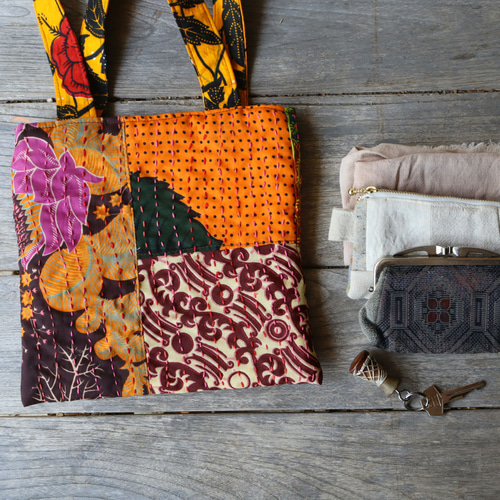 アフリカ布パッチワーク ブランケット インテリア アフリカ布✰パッチワーク ブランケット - メルカリ