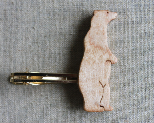 レア】シロクマタイピン SILVER ネクタイピン レア】シロクマタイピン