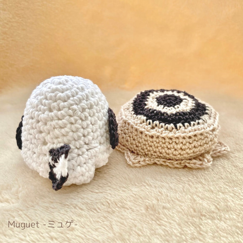 あみぐるみ春シマエナガ 切り株ハウスセット シマエナガ 切り株ハウス あみぐるみ - メルカリ