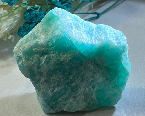 希望の石✨ アマゾナイト 天河石 原石 ラフストーン 天然石 東洋占星術