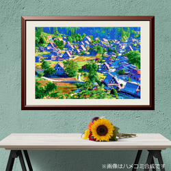フィレンツェの街 Oil on canvas F6(31×41㎝) 芸術の都