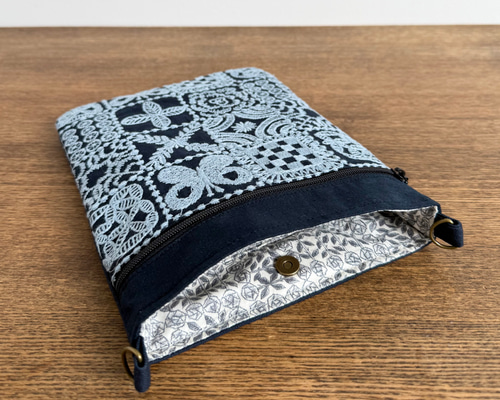 スマホポシェット＊ミナペルホネン forest tile ポシェット kanon 通販