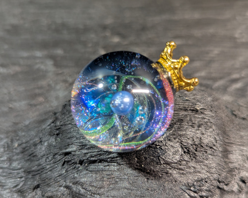 UVレジン】銀河の星雲漂う宇宙玉 ペンダントトップ Craft-House