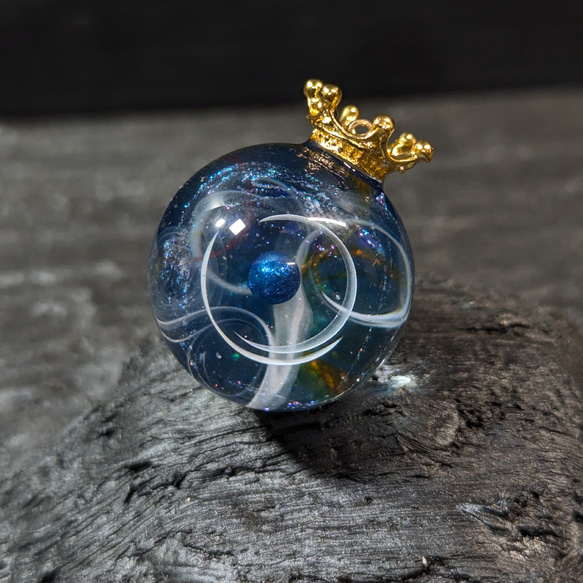 宇宙玉レジン　24mm【negu】 宇宙玉レジン【negu】 宇宙玉レジン惑星 虹色銀河 | GS SHOP