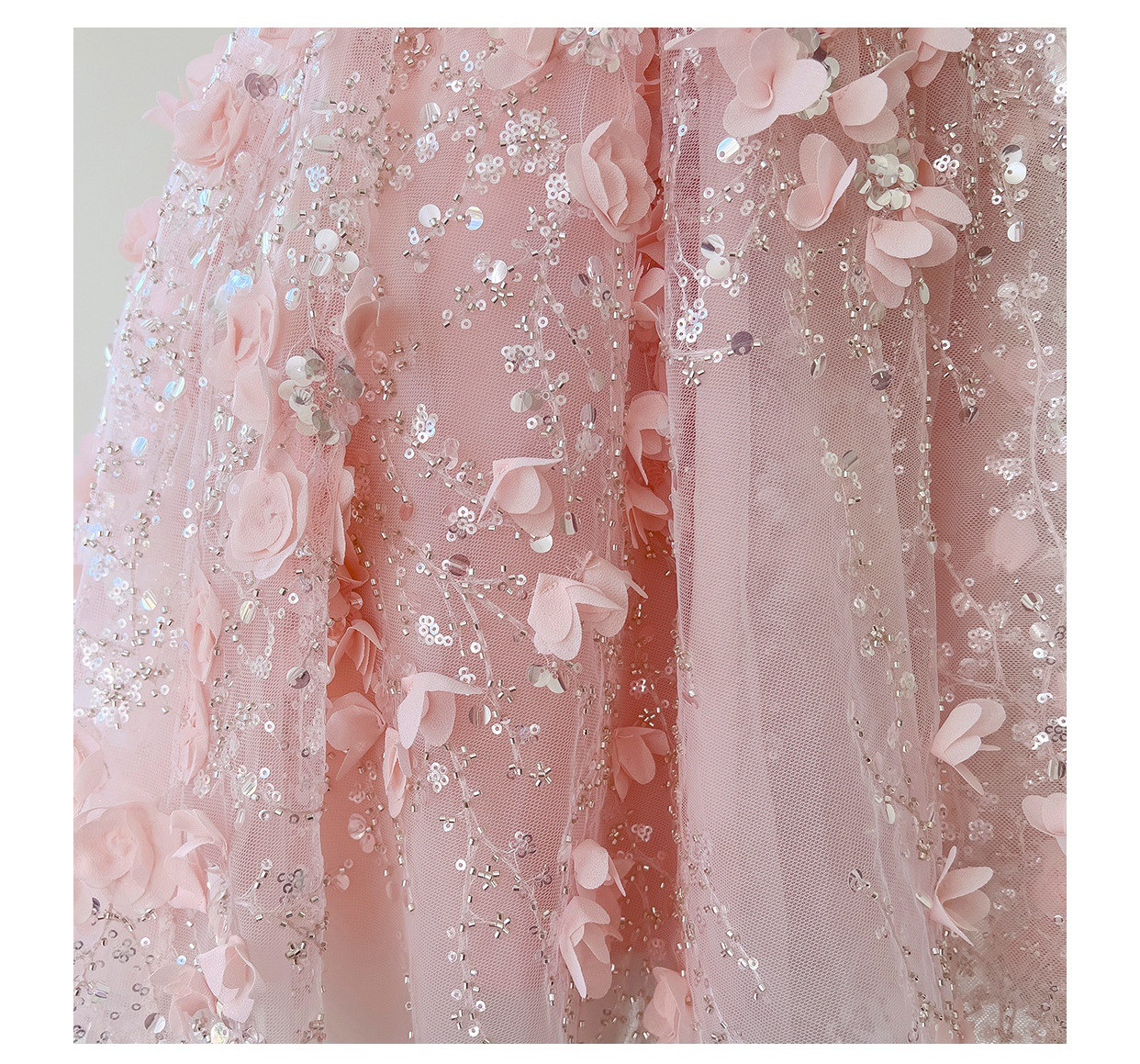 ドレス パーティー ウェディング ワンピース ショート プリンセス ピンク 上品 高級感 優雅 韓国風 結婚式 お呼ばれ