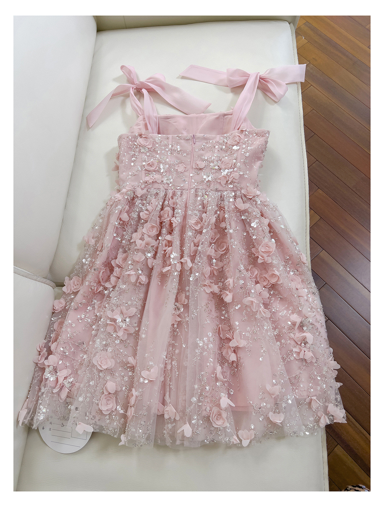 ドレス パーティー ウェディング ワンピース ショート プリンセス ピンク 上品 高級感 優雅 韓国風 結婚式 お呼ばれ