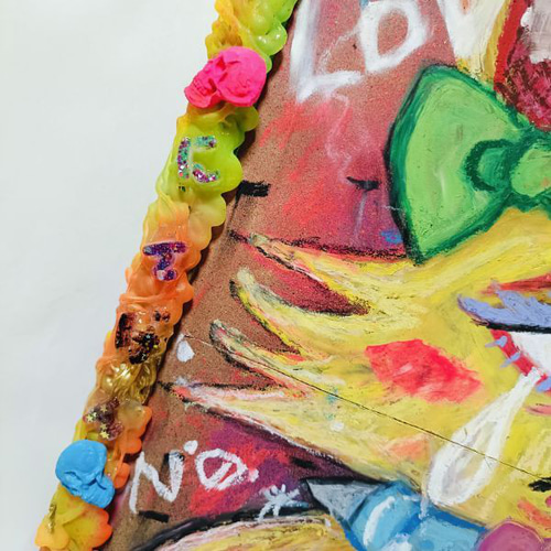 【2025年新作】HURTS-嘆きのうさぎ-【A3サイズ. 現代アート 絵】 2025年】HURTS-嘆きのうさぎ-【A3サイズ. 現代アート 絵画 Chika