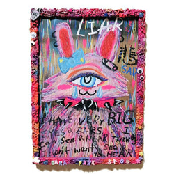 SARUTAHIKO-天狗-（F20号） 猿田彦 現代アート 絵画 イラスト